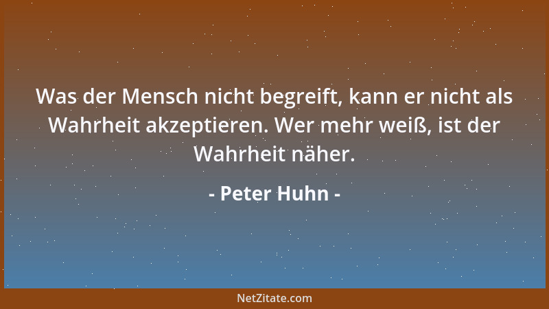 Peter Huhn - Färbung dient der Werbung...