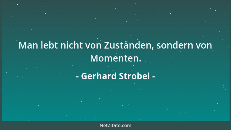 Gerhard Strobel - Die moralische Verantwortung für die Gesellschaft steigt proportional zum Einkommen....