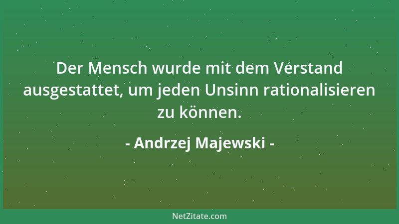 Andrzej Majewski - Fernsehkanal - welch zutreffende Bezeichnung....