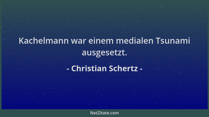 Christian Schertz - Kachelmann war einem medialen Tsunami ausgesetzt....