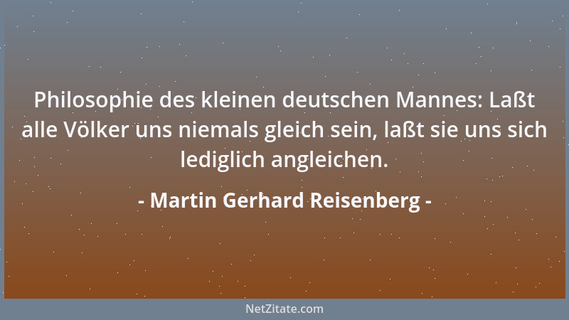 Martin Gerhard Reisenberg - In früheren Zeiten waren auch die Menschen beflügelt. Bis sie die Evolution das Kriechen lehrte...