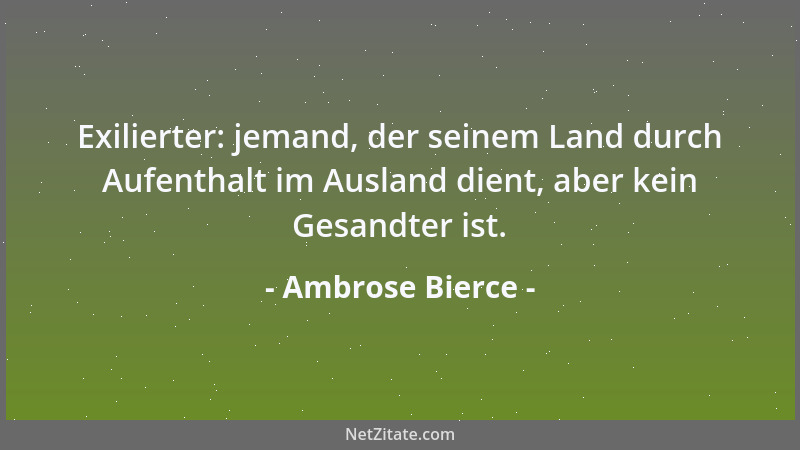 Ambrose Bierce - Galgen: Bühne für die Aufführung von Mirakelspielen, in denen der Hauptdarsteller in den Himmel entrückt w...
