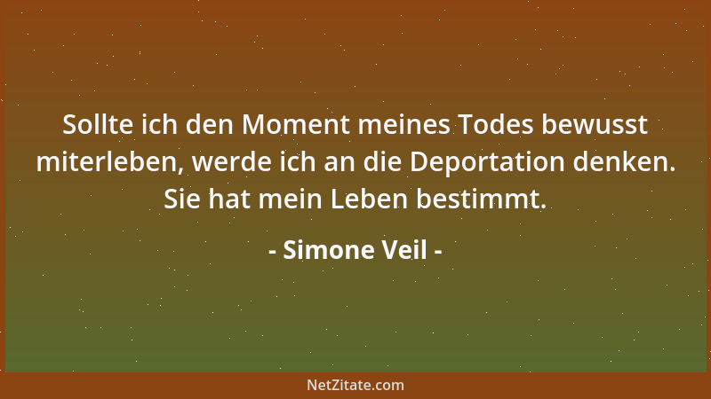 Simone Veil - Die Vorteile eines Menschen sind stets auch seine Nachteile....