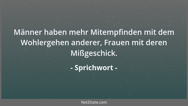Sprichwort - O Lamm! Wenn ich dich nicht fresse, frisst du mich, sagt die Hyäne....