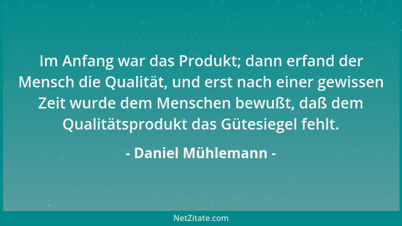 Daniel Mühlemann - Ein Haufen Wissen vermodert, wenn man es nicht einlagert, weiterverarbeitet und unter die Leute bringt....