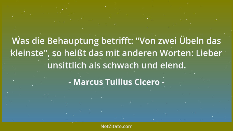 Marcus Tullius Cicero - Freundschaft ist besser als Verwandtschaft....
