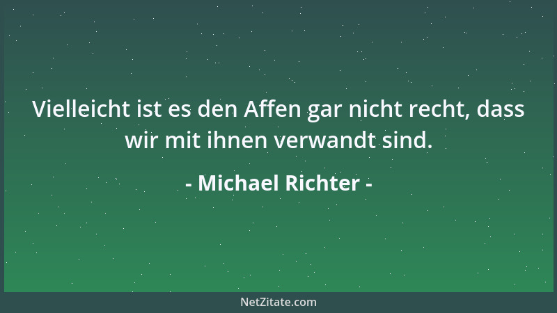 Michael Richter - Wer zu viele kennt, den kennen zu viele....