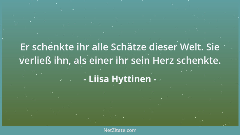 Liisa Hyttinen - Wenn des Winters strahlendes Weiß vor lauter Hundespuren nicht mehr zu sehen ist, wird es Zeit, dass Frühl...
