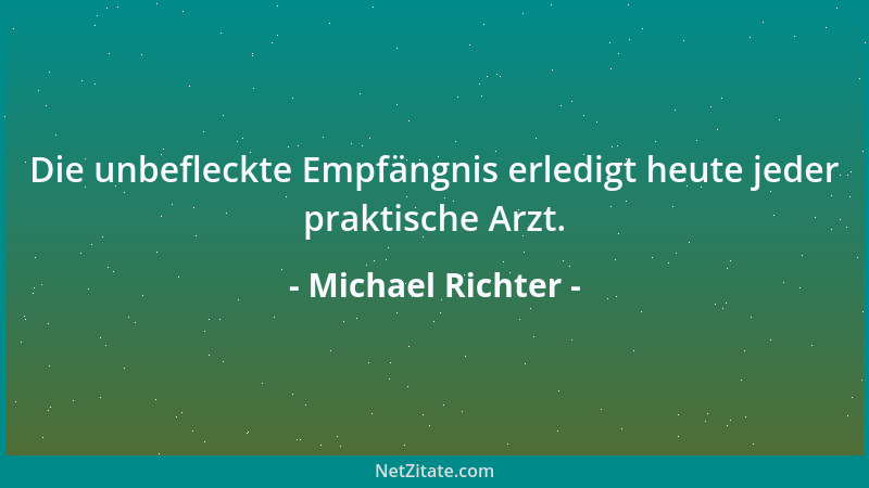 Michael Richter - Meist heißt es  "Nein und Amen "....