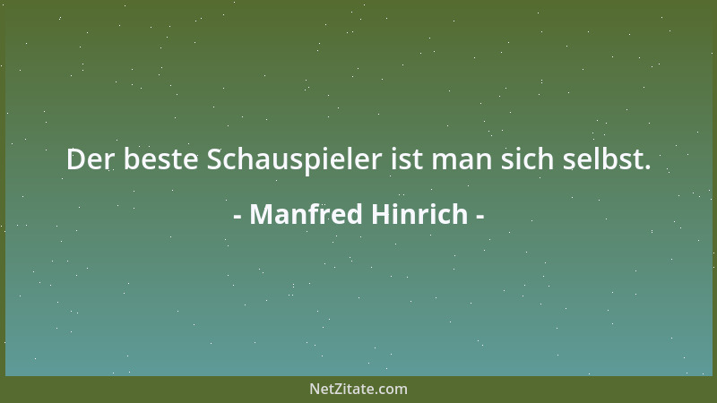 Manfred Hinrich - Kopflos, tragisches Los....