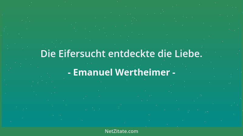 Emanuel Wertheimer - Auch das Gewissen richtet sich nach dem Erfolg....