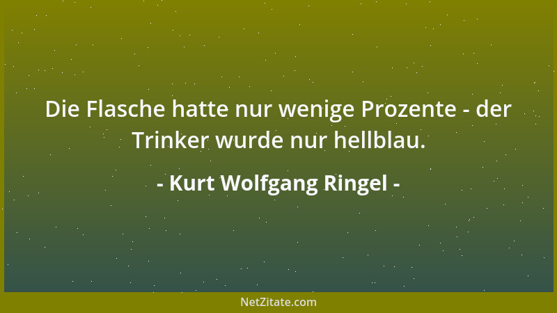 Kurt Wolfgang Ringel - Die Parteien sind seit geraumer Zeit eine besondere Gattung der Wirbellosen....