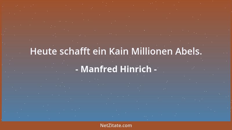 Manfred Hinrich - Das Wort so zur Sache, daß sie zu Wort kommt....