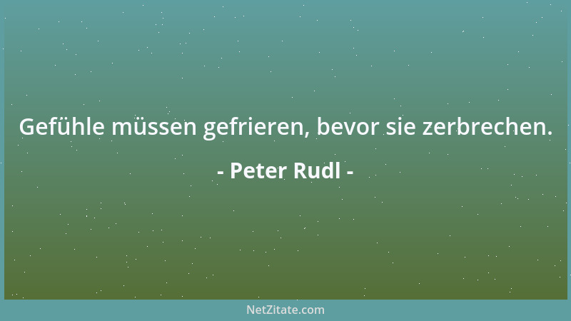 Peter Rudl - Ein Skelett namens Theorie....