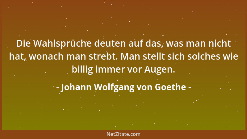 Johann Wolfgang von Goethe - Was wäre aus mir geworden, wenn ich nicht gelernt hätte, die Meinung anderer zu respektieren....