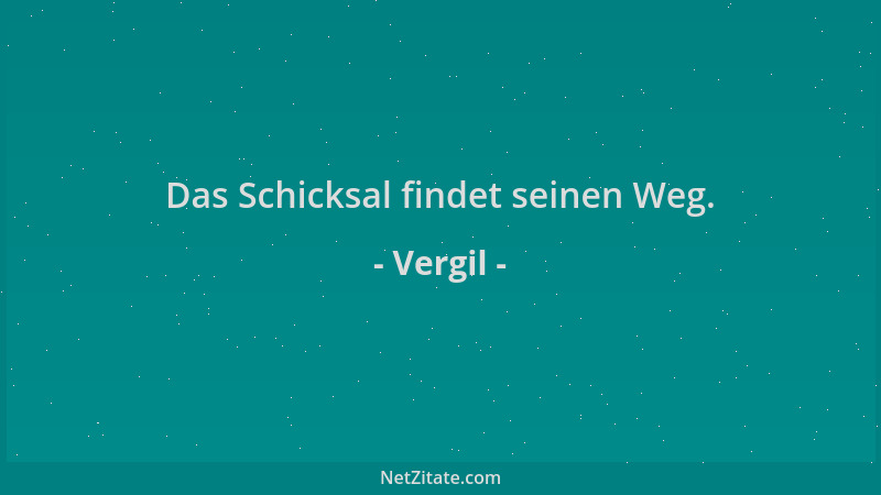 Vergil - Das Schicksal findet seinen Weg....