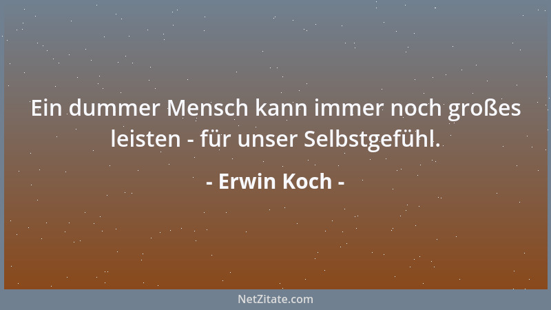 Erwin Koch - Was sich nicht verträgt, kann auch ein Vertrag nicht zum Tragen bringen....