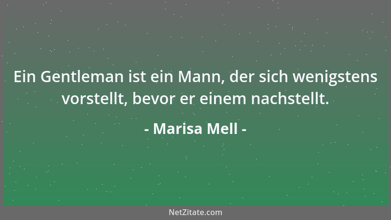 Marisa Mell - Ein Gentleman ist ein Mann, der sich wenigstens vorstellt, bevor er einem nachstellt....