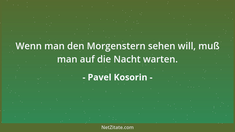 Pavel Kosorin - Wenn ich am Morgen ins Badezimmer gehe, wird mir klar, daß es nicht gut ist, Menschen nach ihrer äußeren Er...