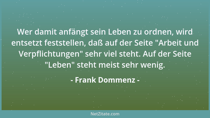 Frank Dommenz - Eine Visitenkarte ist mehr als ein Zettel mit Namen und Telefonnummer. Es ist ein Stück Identität....