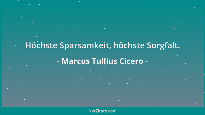 Marcus Tullius Cicero - Buchstaben erröten nicht....