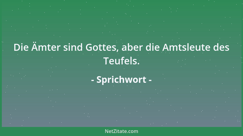 Sprichwort - Da stehen Holzschuhe....