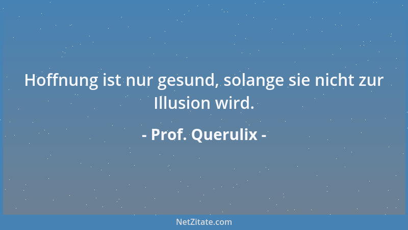 Prof. Querulix - Was ein Mensch wert ist, ergibt sich in einer Welt, die vom Geld beherrscht wird, aus den Wirtschaftlichke...
