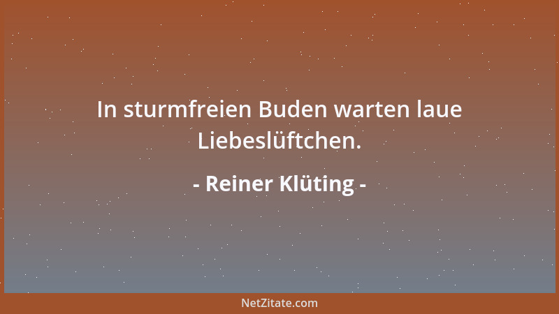 Reiner Klüting - Verleger geben ungerne Bücher heraus....