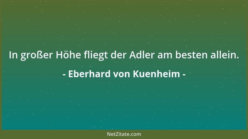 Eberhard von Kuenheim - Die Freude an einem Produkt hört dann auf, wenn man zu lange darauf warten muß....