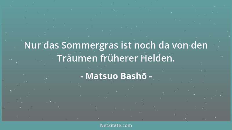 Matsuo Bashō - Komm, laß uns gehen Schnee schauen, Sake trinken Taumeln wie Flocken...