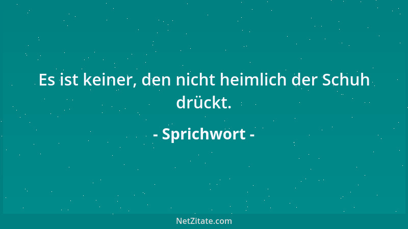 Sprichwort - Es ist leicht, mildtätig aus eines andern Börse zu sein....