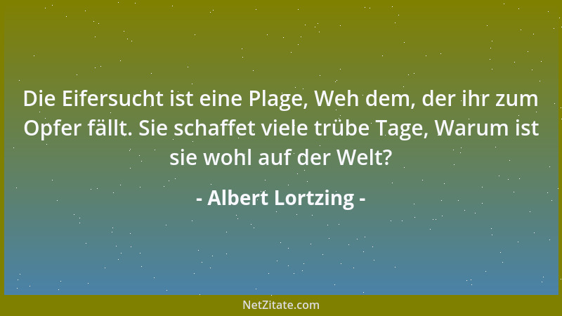 Albert Lortzing - Sie hat mich nicht getäuschet, die Stimme der Natur....