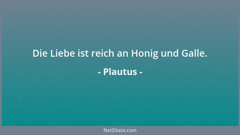 Plautus - Das Kinderzeugen ist ein lustiges Geschäft....