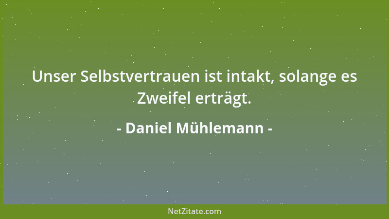 Daniel Mühlemann - Erfinde für ein ungelöstes Problem einen neuen Begriff, so wirst du es für einen Moment los....