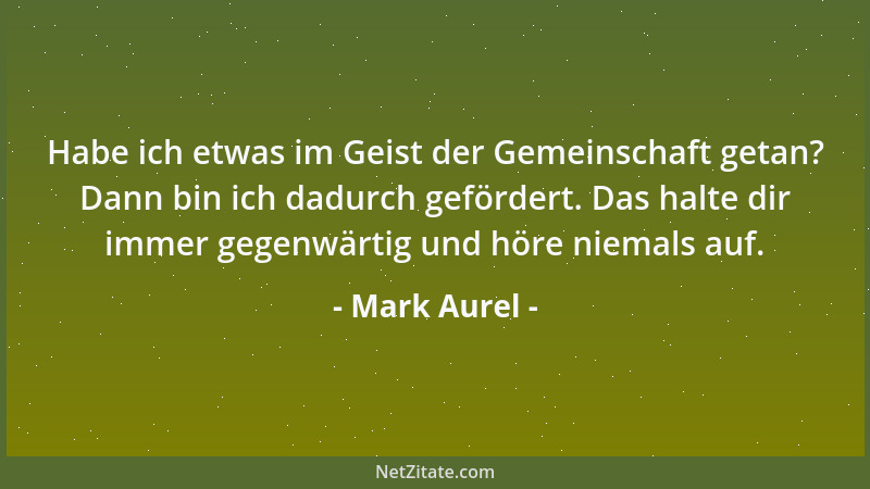 Mark Aurel - Man muß wissen, wieviel verschiedene Bedeutungen die Wörter: stehlen, säen, kaufen, ruhen haben; nicht mit den...