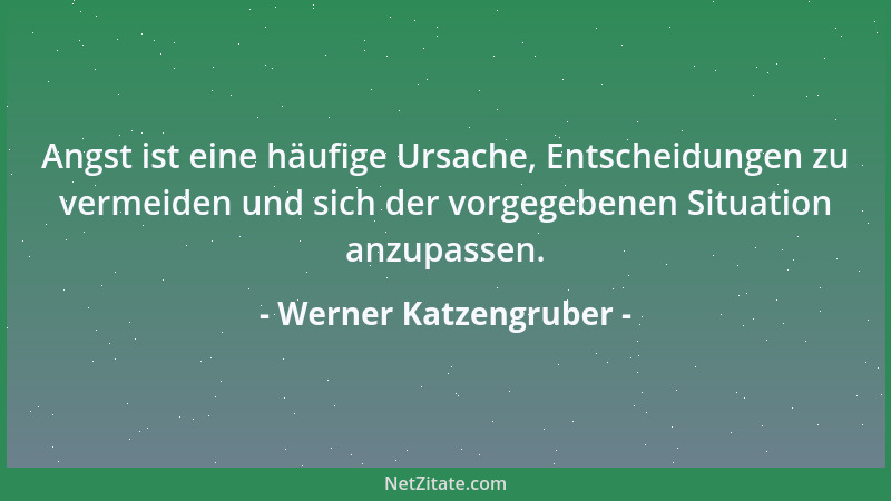 Werner Katzengruber - Vorurteile sind Denkschienen. Wenn wir sie nicht verlassen, fahren wir immer in dieselbe Richtung....