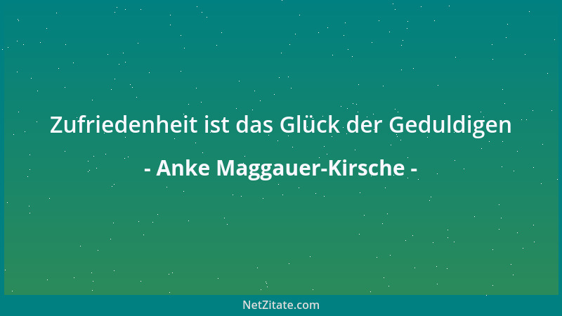 Anke Maggauer-Kirsche - Ein goldener Löffel verdirbt den Geschmack...