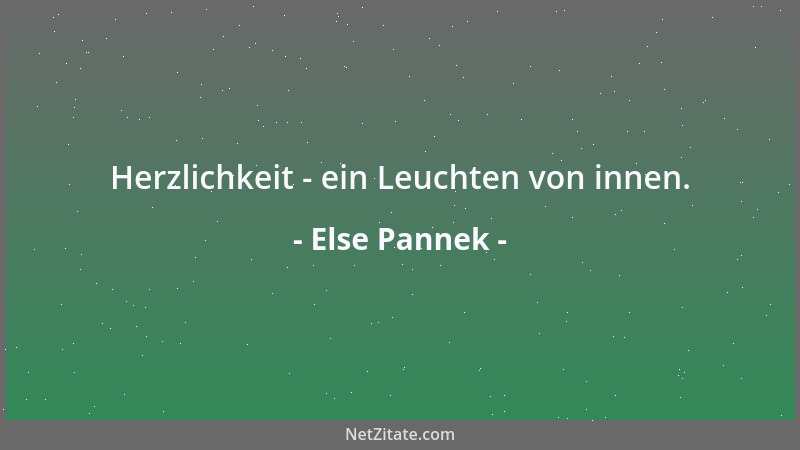 Else Pannek - Hingabe an den Augenblick wirkt wie Zuwendung zu sich selbst....