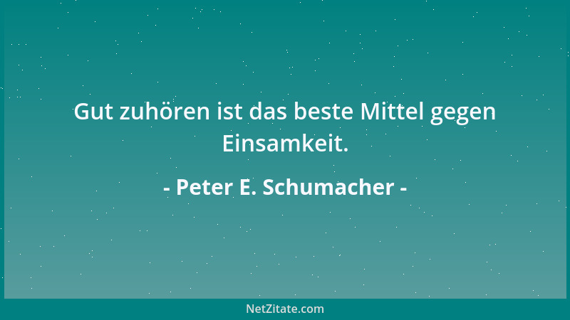 Peter E. Schumacher - Ehe sich unsere Gewissensbisse an unseren alten Verfehlungen die Zähne ausbeißen, sollten wir uns mal...