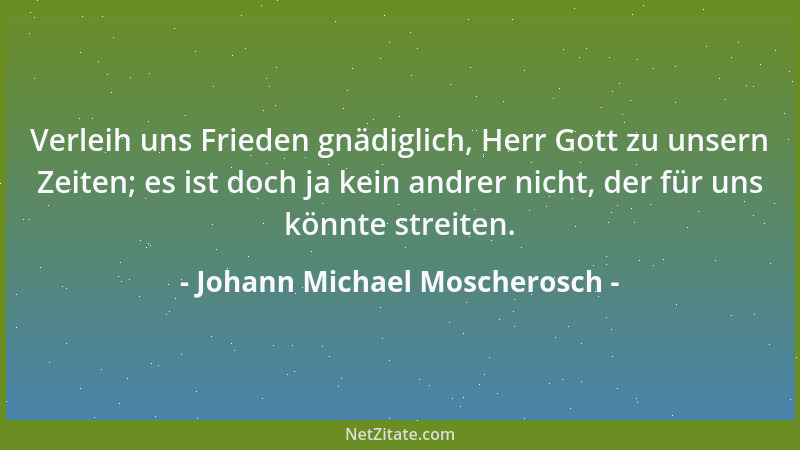Johann Michael Moscherosch - Wer reisen will, Der schweig fein still, Geh ' steten Schritt, Nehm ' nicht viel mit, Tret ' an a...