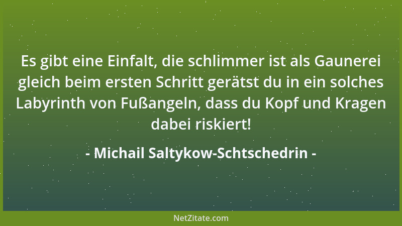 Michail Saltykow-Schtschedrin - Die Geschichte ist eine Chronik der Befreiung, eine Epopöe vom Triumph des Guten und der Ve...