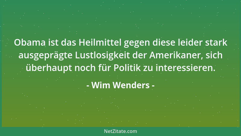 Wim Wenders - Das ist ein extrem riskanter Beruf. Schauspieler müssen ihre Identität ständig neu zusammen sammeln. Ein Kami...