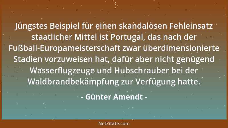 Günter Amendt - Jüngstes Beispiel für einen skandalösen Fehleinsatz staatlicher Mittel ist Portugal, das nach der Fußball-E...