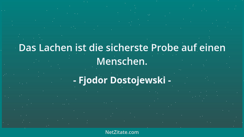 Fjodor Dostojewski - Knüppeldick muß man 's heute sagen....