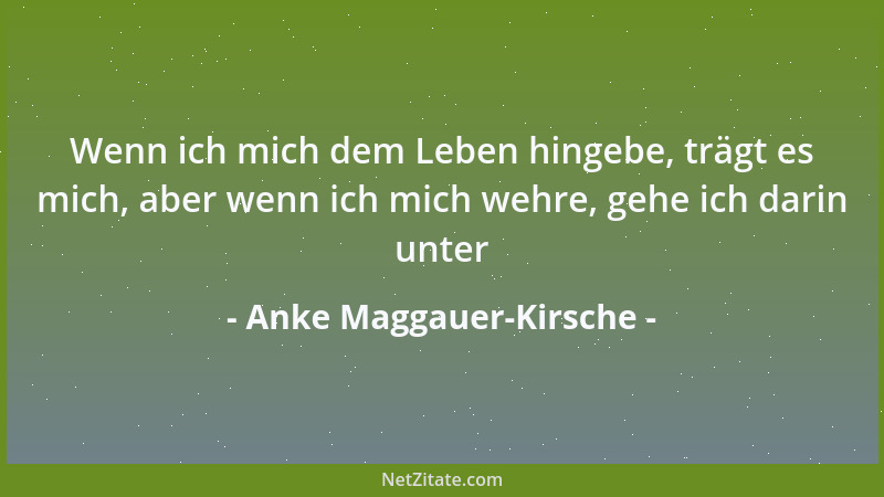 Anke Maggauer-Kirsche - Es ist immer Ewigkeit aber nur jetzt...