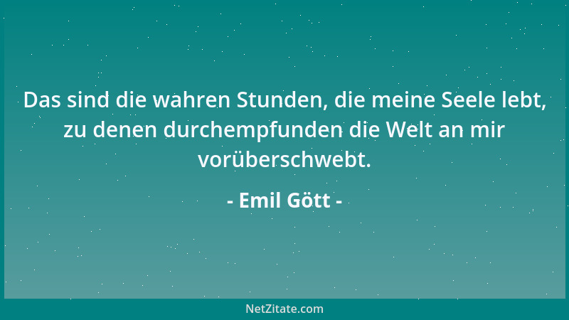 Emil Gött - Du sollst deine Kinder ehren, denn sie überleben dich!...