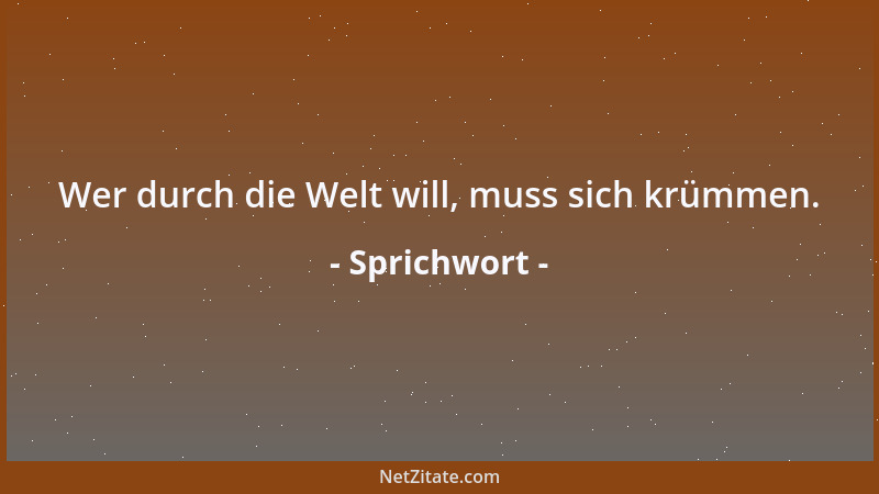 Sprichwort - Der Flicken muß allemal größer sein als das Loch....