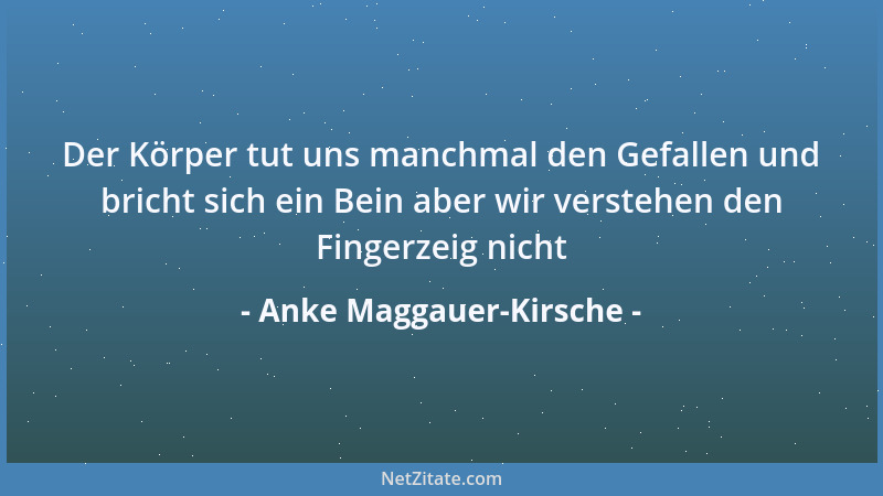 Anke Maggauer-Kirsche - Liebe ist besitzarm....