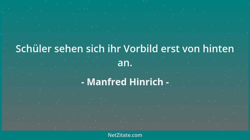 Manfred Hinrich - Nicht alle schweigen, wenn sie nicht denken....