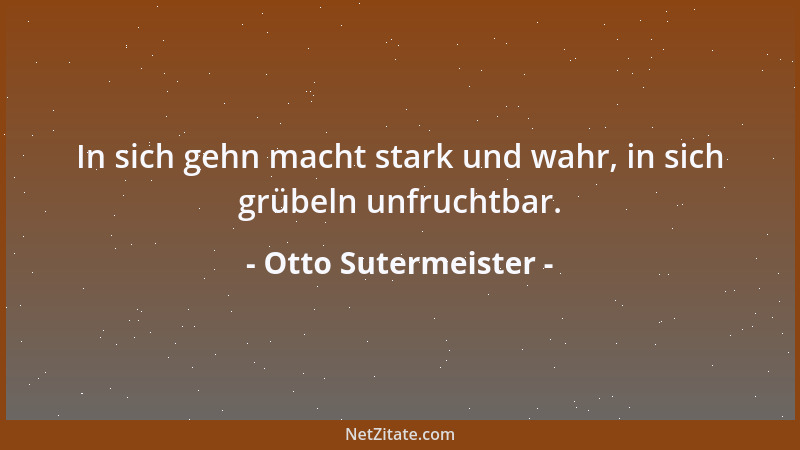 Otto Sutermeister - Wo Vaters Verstand das Rechte entschwunden, Da hat es der Mutter Herz gefunden....